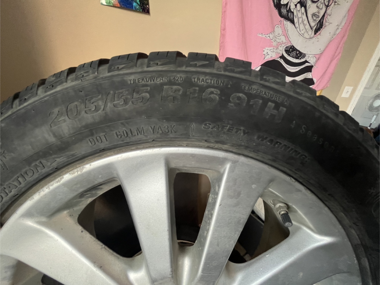205/55 R16 91H All Season Tires - photo 2