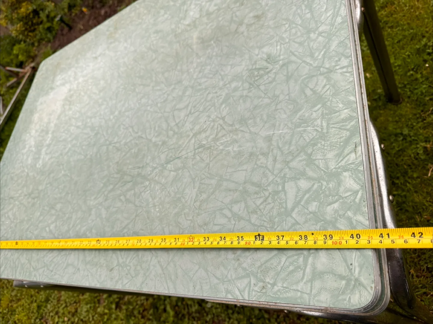 Vintage Kitchen Table With Extending Leaves image indicator(4)