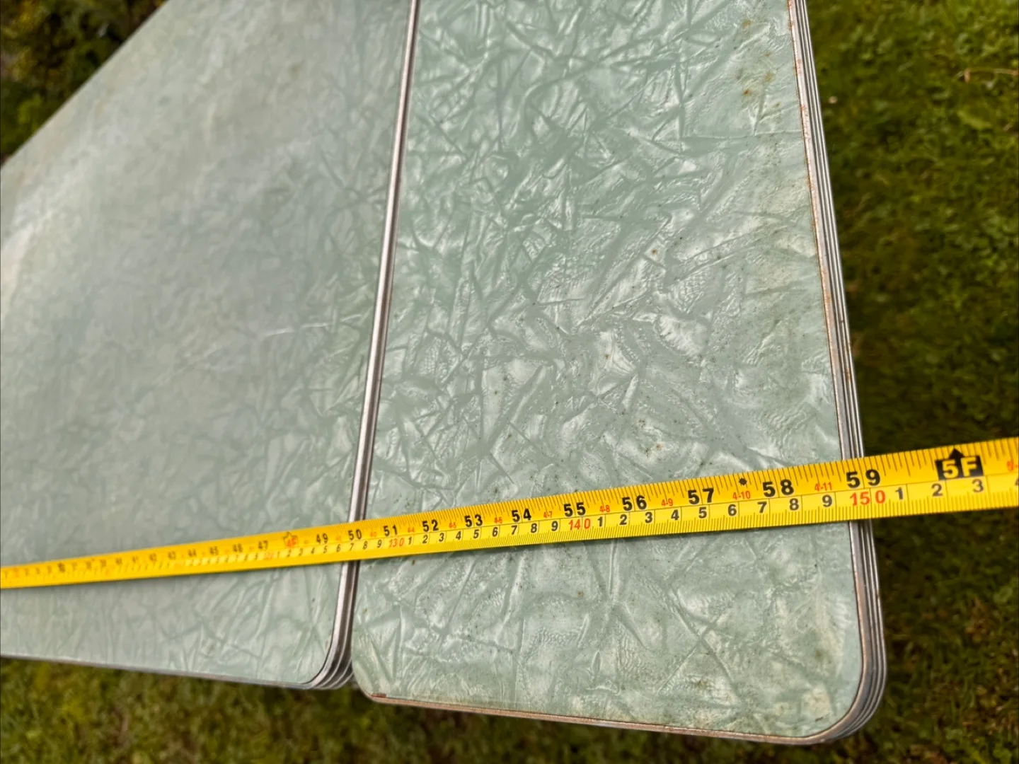 Vintage Kitchen Table With Extending Leaves image indicator(6)