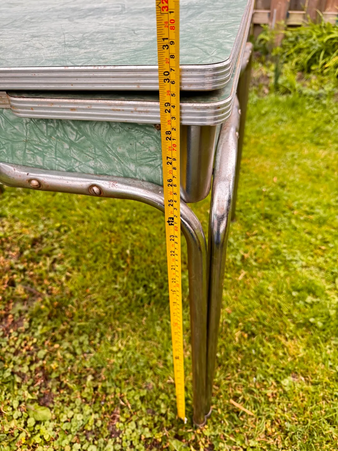 Vintage Kitchen Table With Extending Leaves image indicator(7)