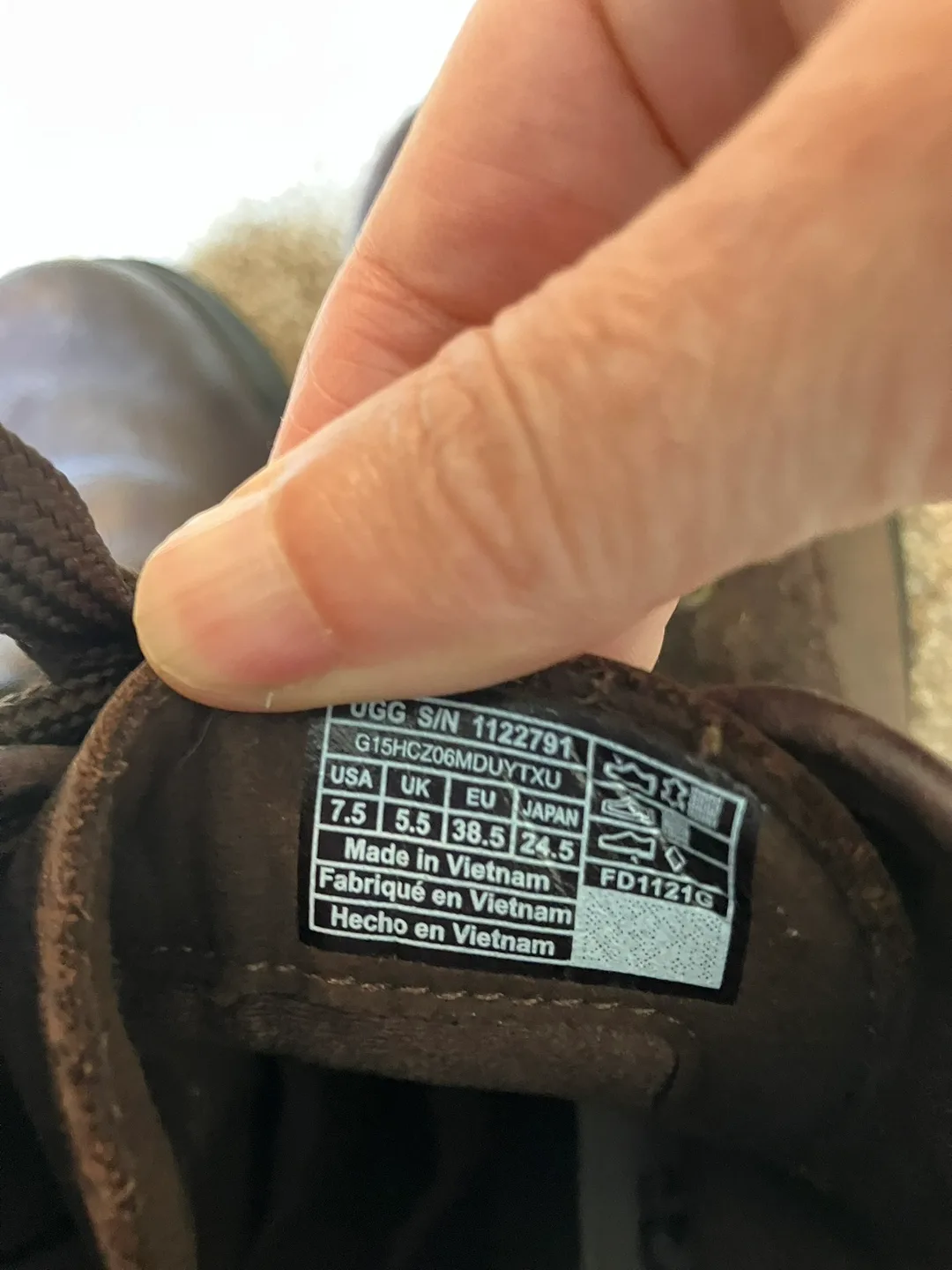 Ugg Brown Ankle Boots size 7.5 image indicator(4)