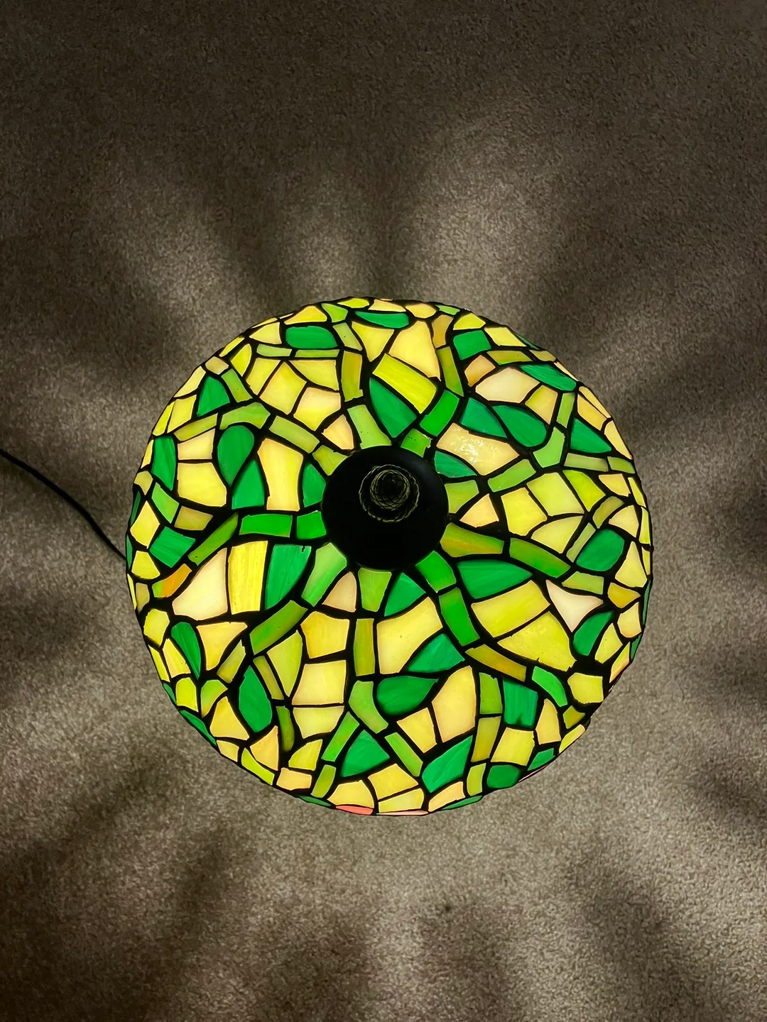 Tiffany Style Stained Glass Table Lamp image indicator(2)