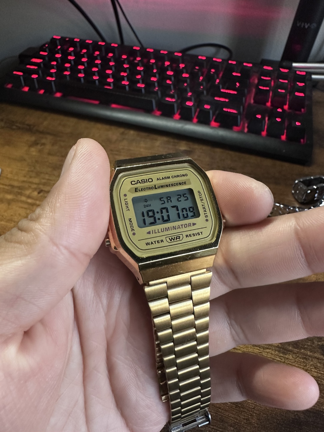 Casio Digital Watch - Gold Tone - photo 3