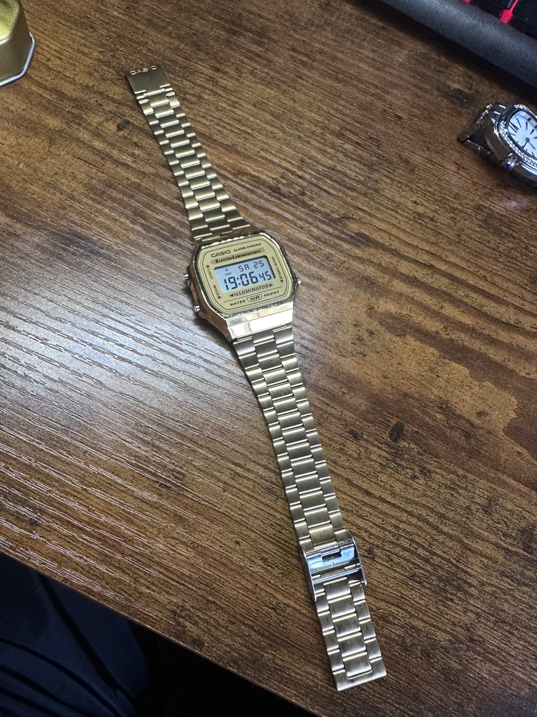 Casio Digital Watch - Gold Tone