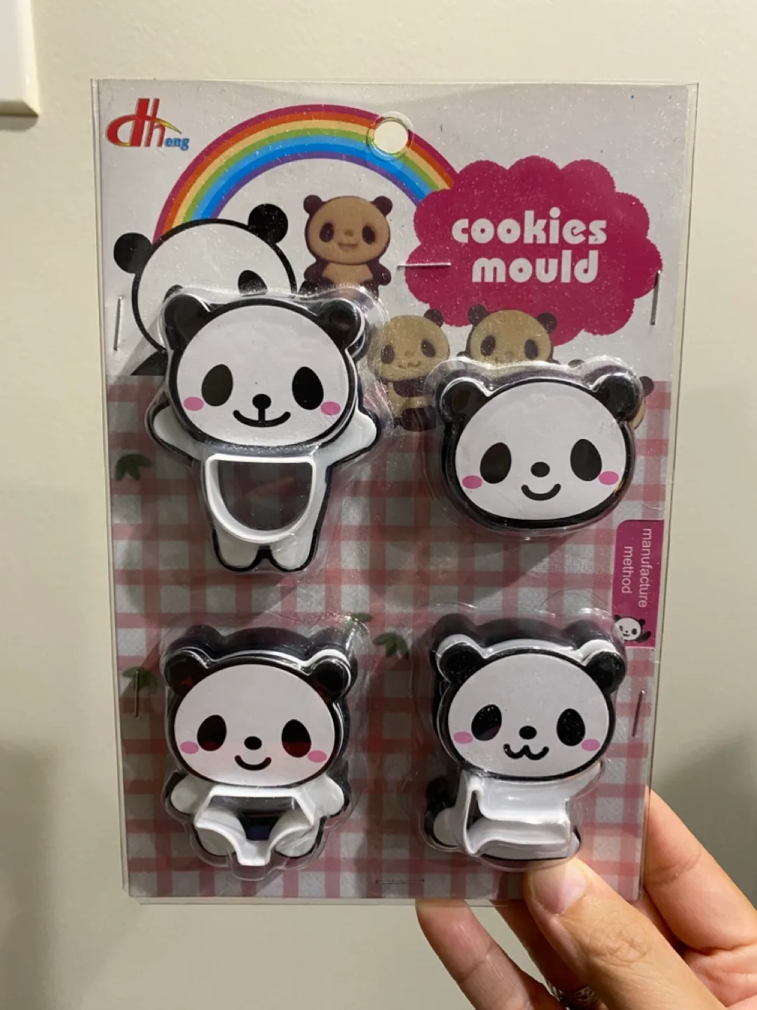 Panda Cookie Mould/Cutter Set thumbnail