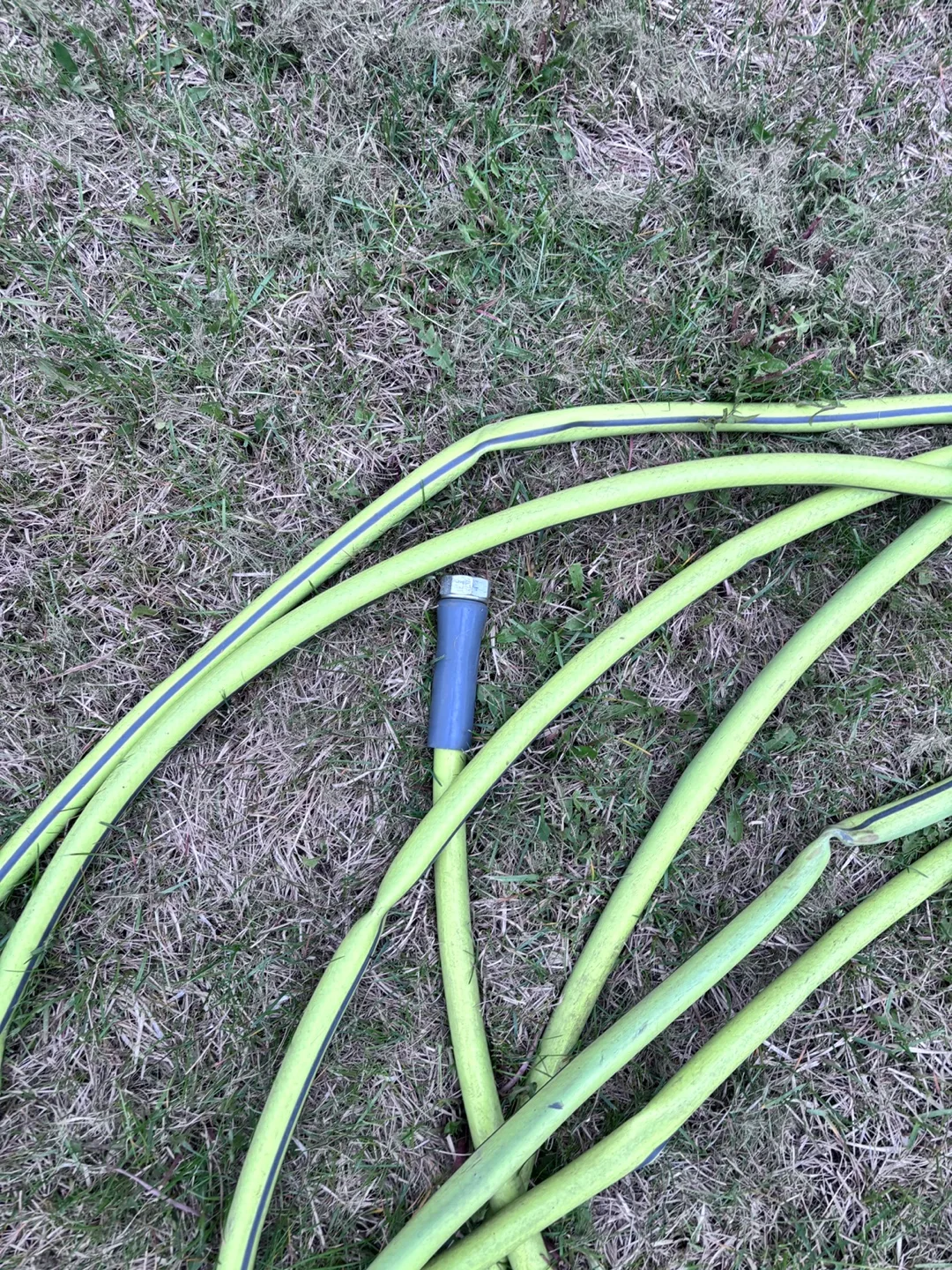 Garden Hose with Spray Nozzle thumbnail
