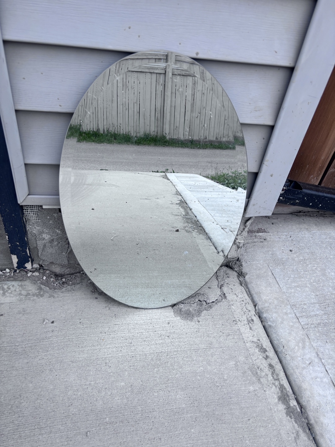 Oval Wall Mirror