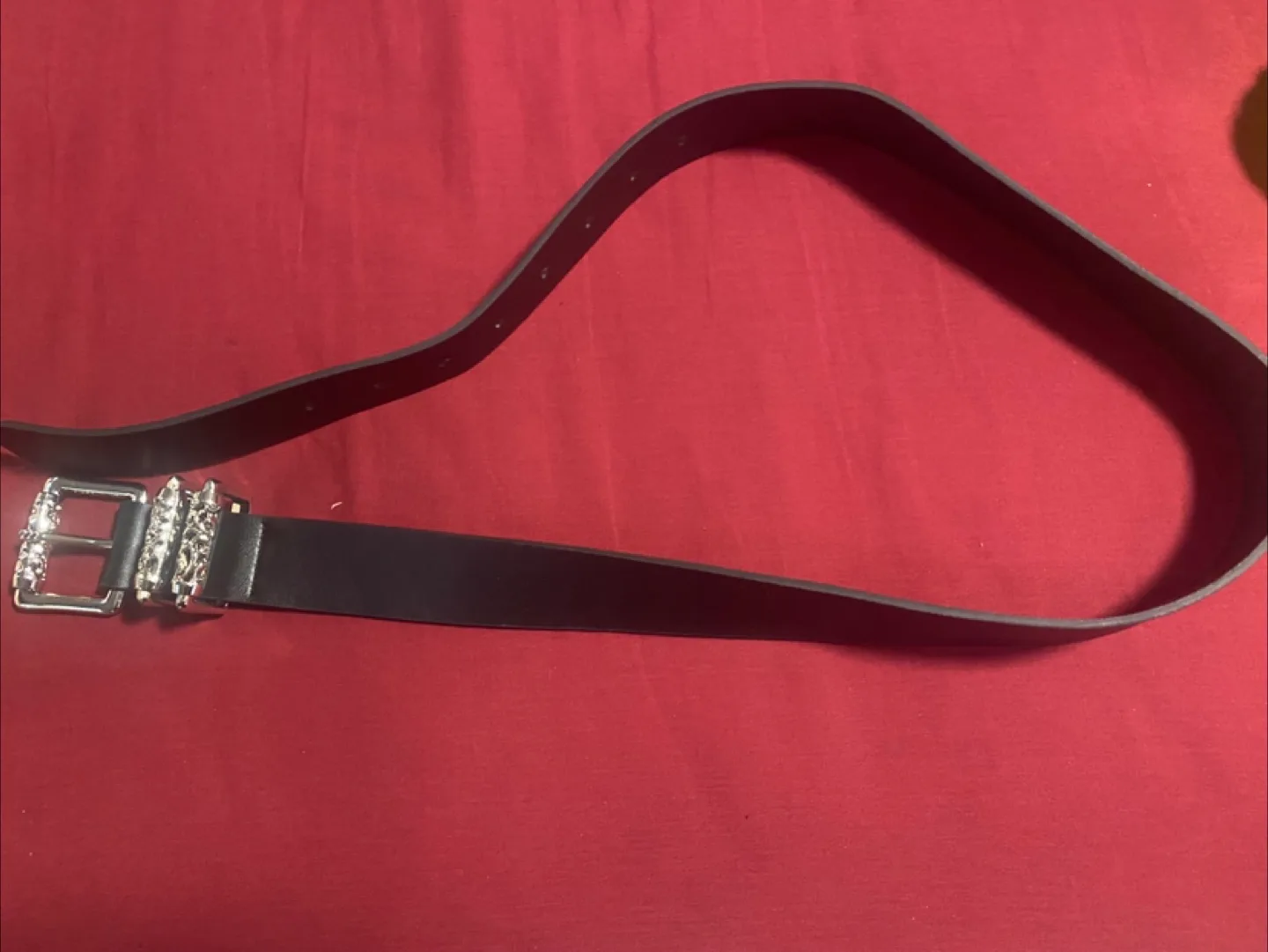 Black Belt with Decorative Buckle thumbnail