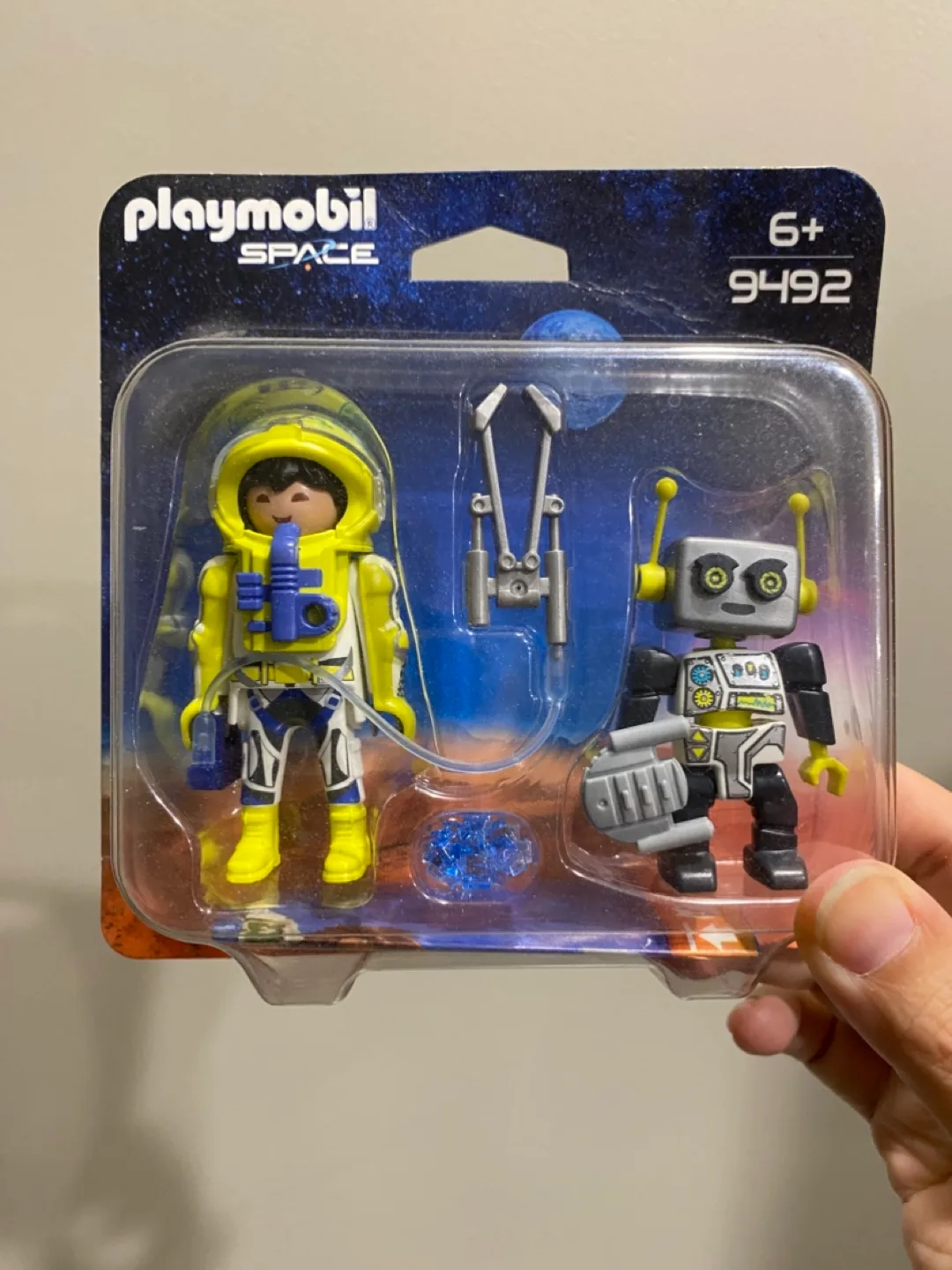 Playmobil Space Astronaut and Robot Figures thumbnail