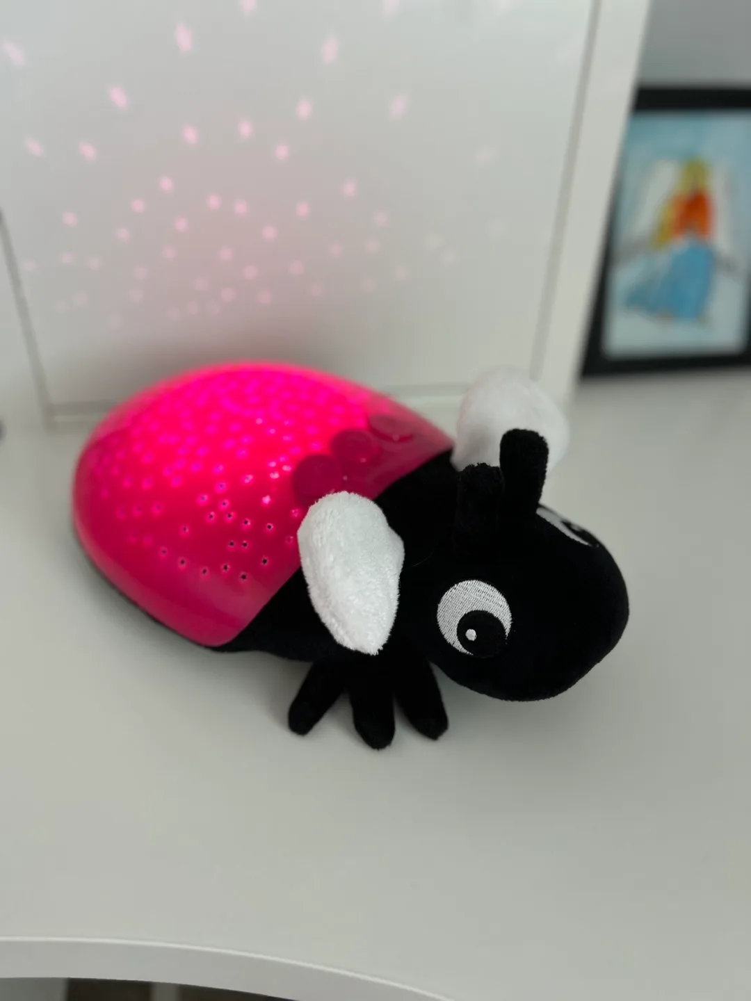 Ladybug Star Projector Night Light image indicator(2)