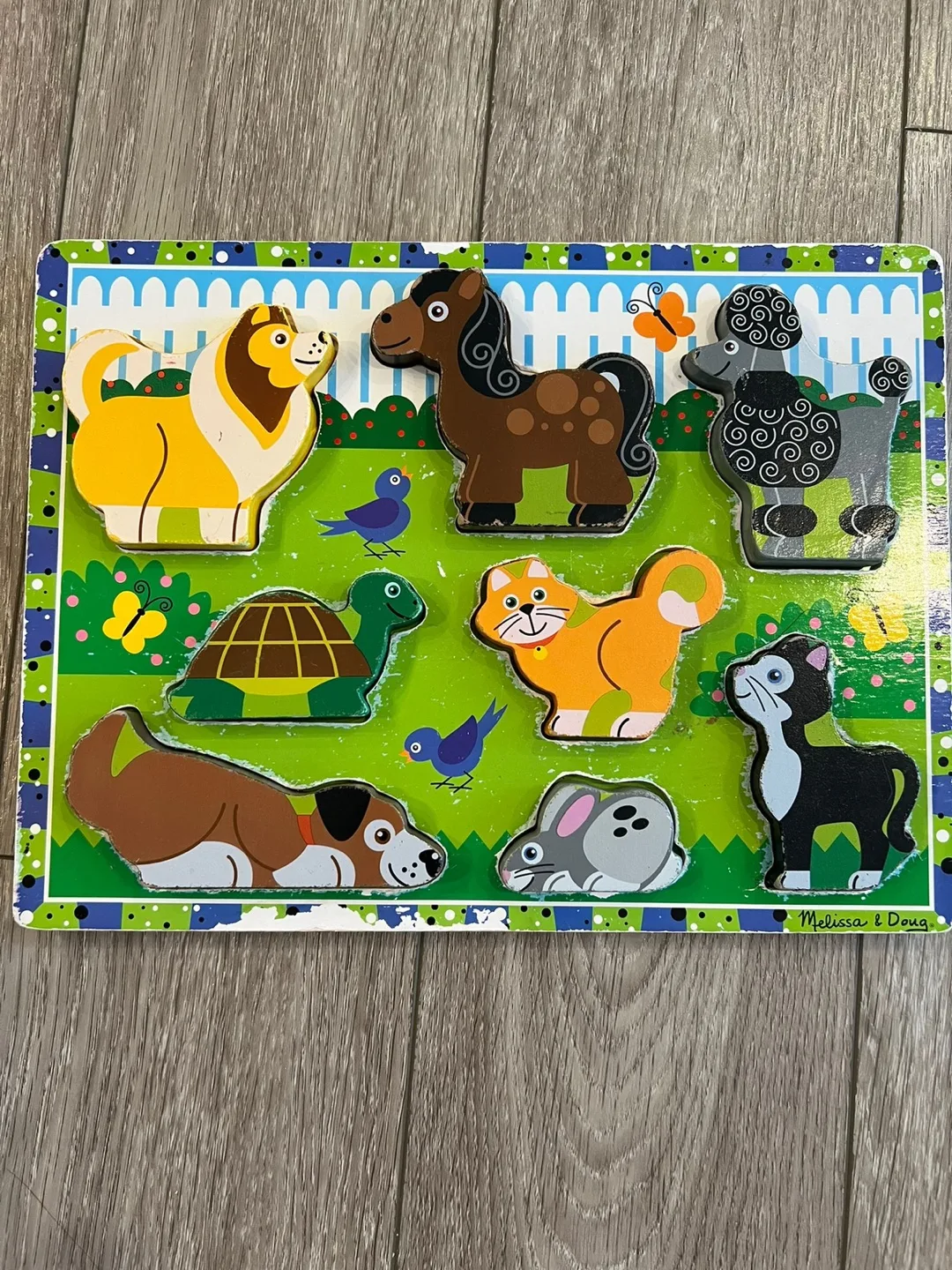 Melissa & Doug Wooden Puzzle thumbnail
