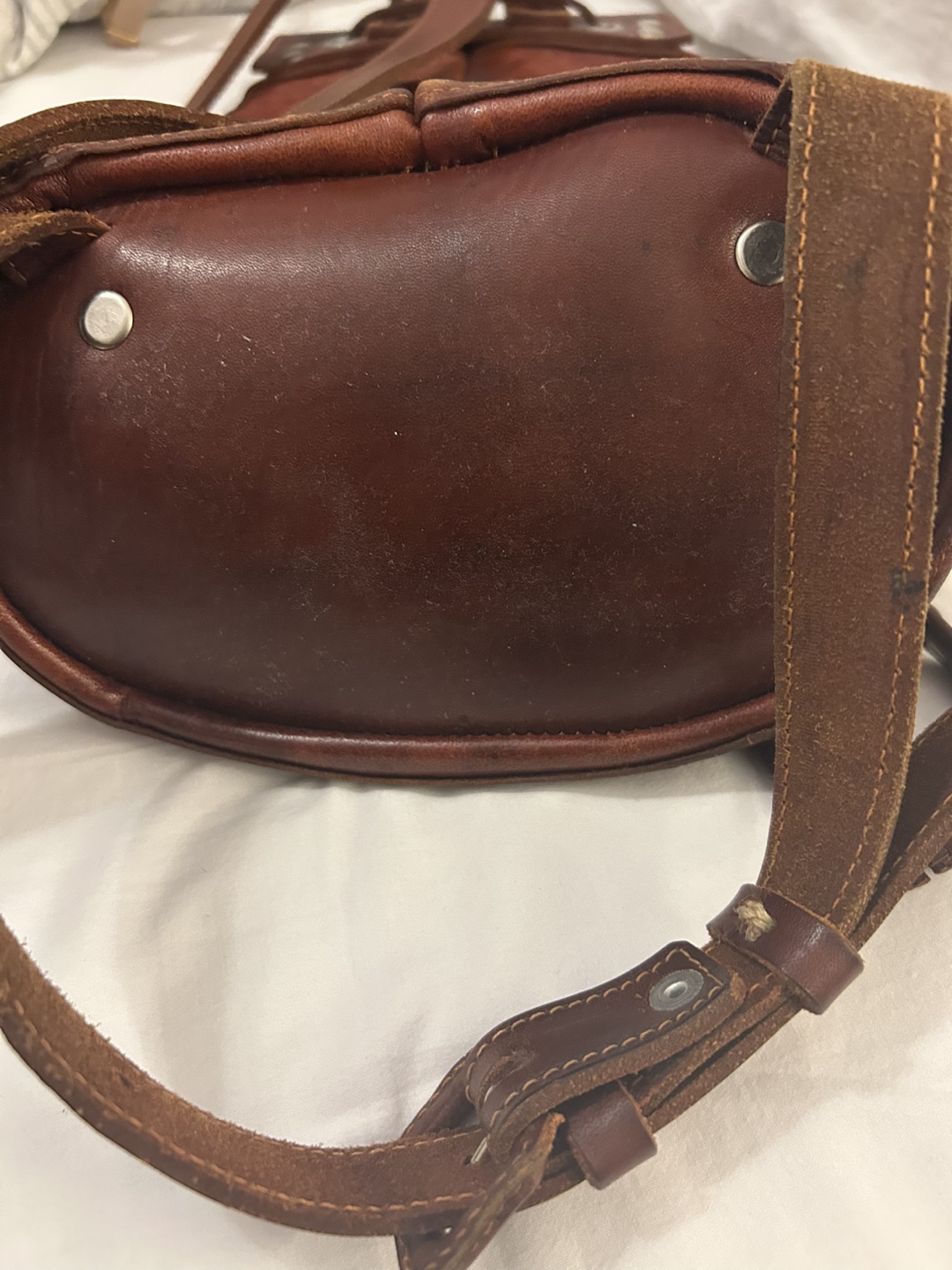 Art Leather Brown Leather Backpack - photo 3
