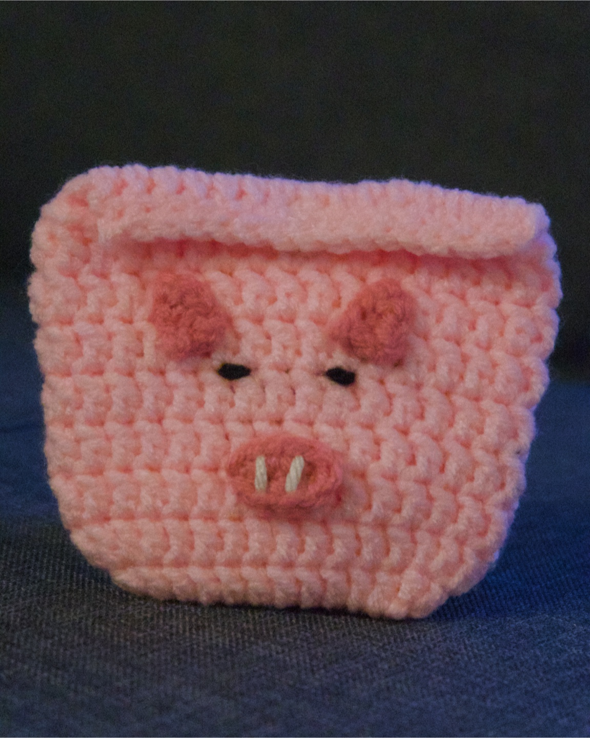 Handmade Crochet Card Holder - photo 3