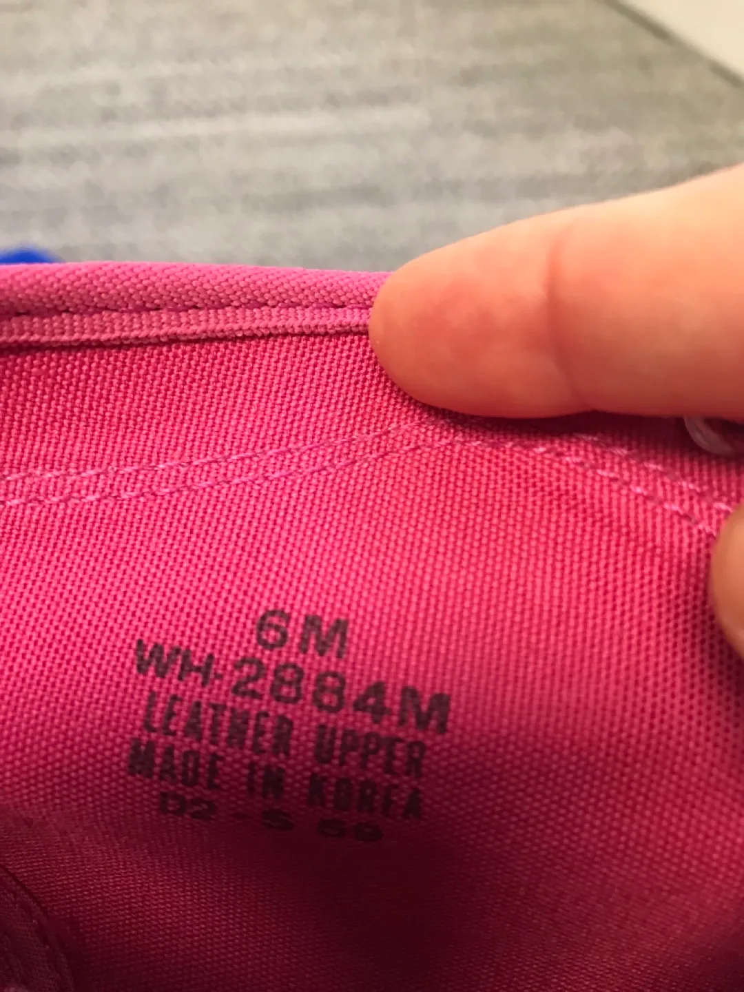 Brand new Pink suede shoes, size 6M image indicator(3)