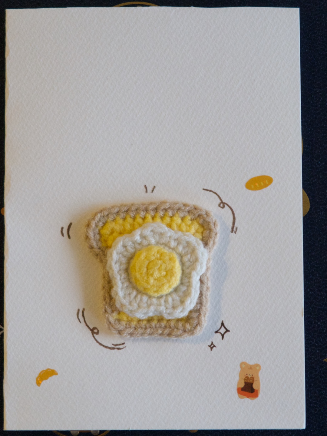 Handmade Crochet Cards