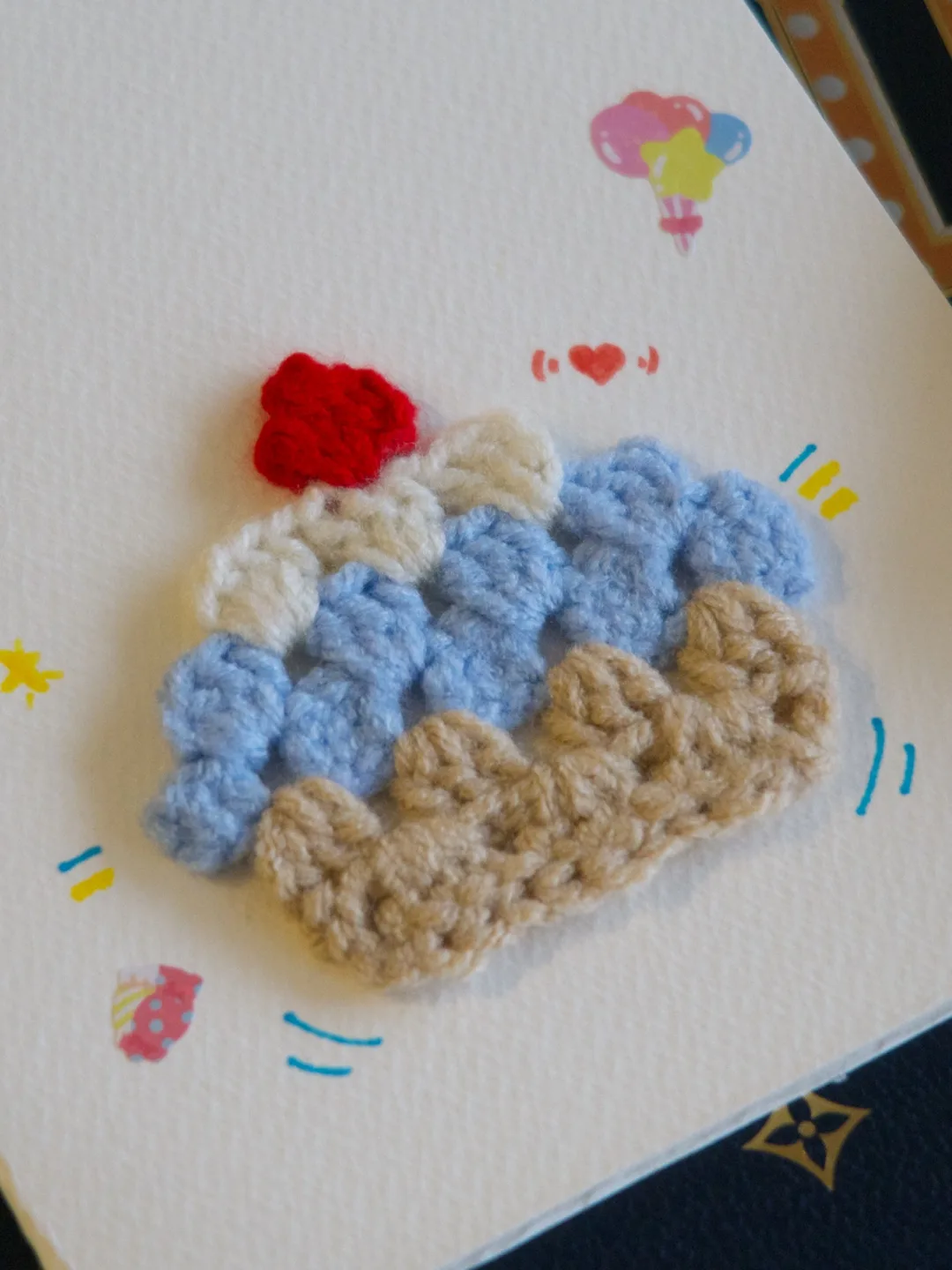 Handmade Crochet Cards image indicator(10)