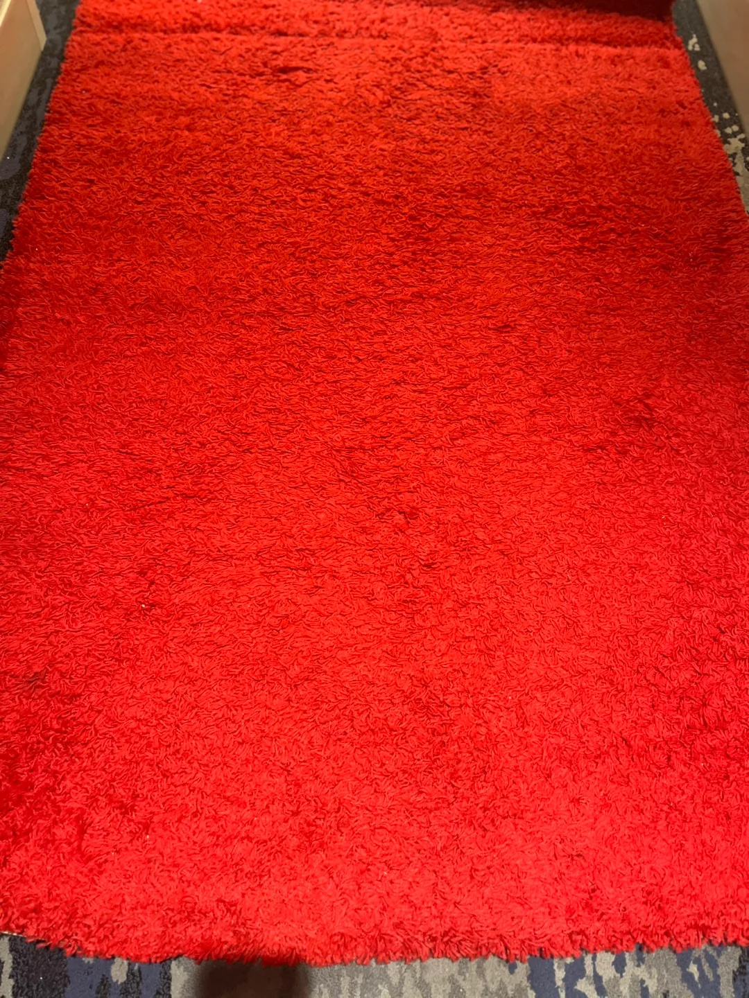 Bright Red Rug thumbnail