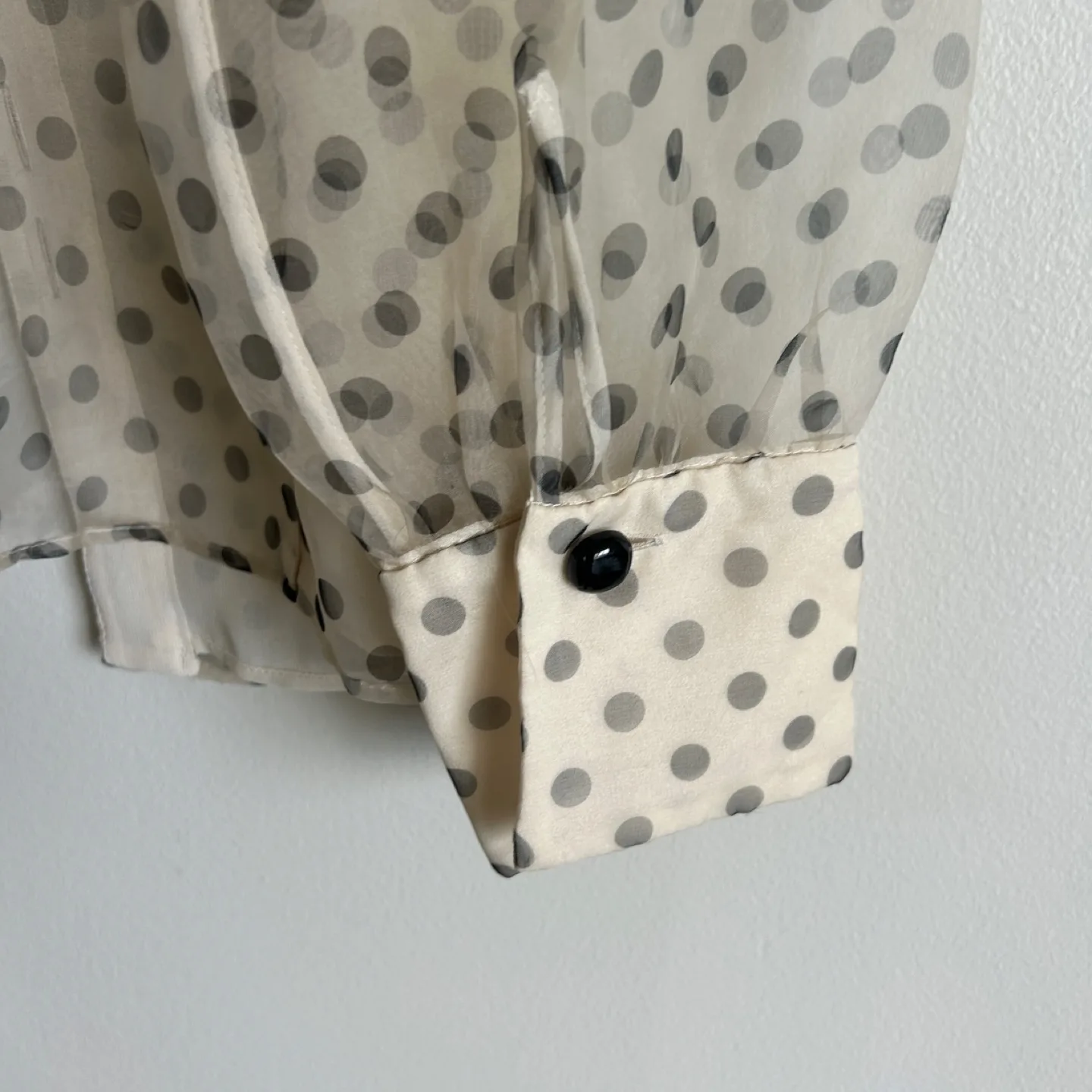 Zara Polka Dot Blouse - Size Small image indicator(5)