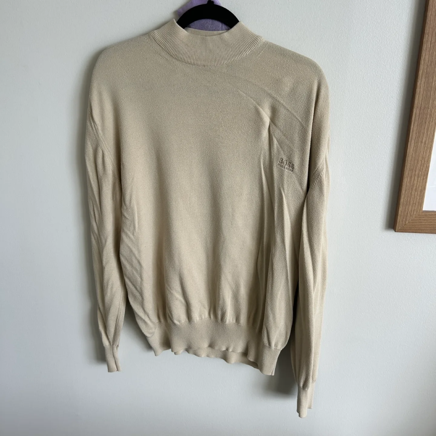 Men’s Hugo boss Beige Sweater thumbnail