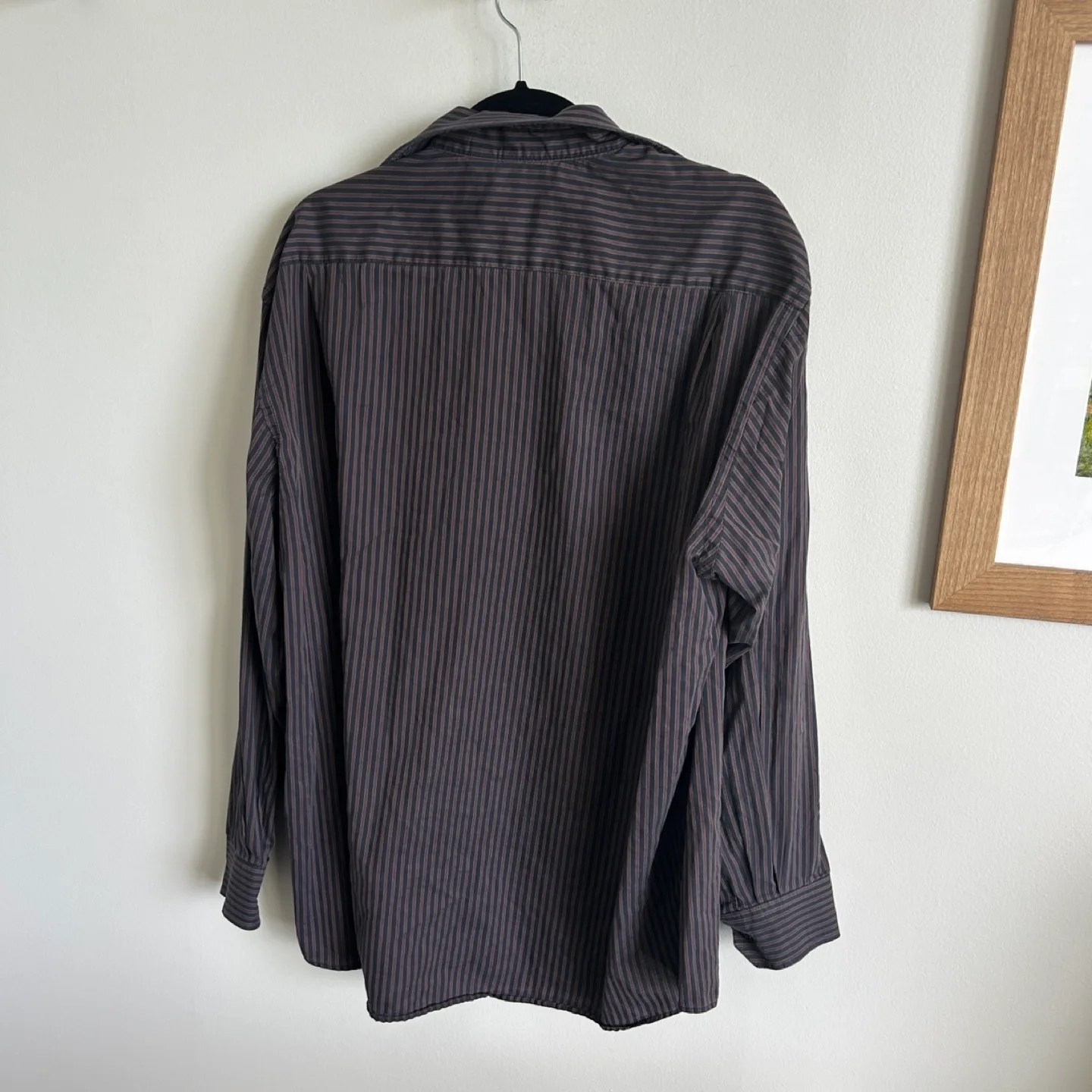 Striped Button Up Shirt - Haupt Evolution - XL thumbnail