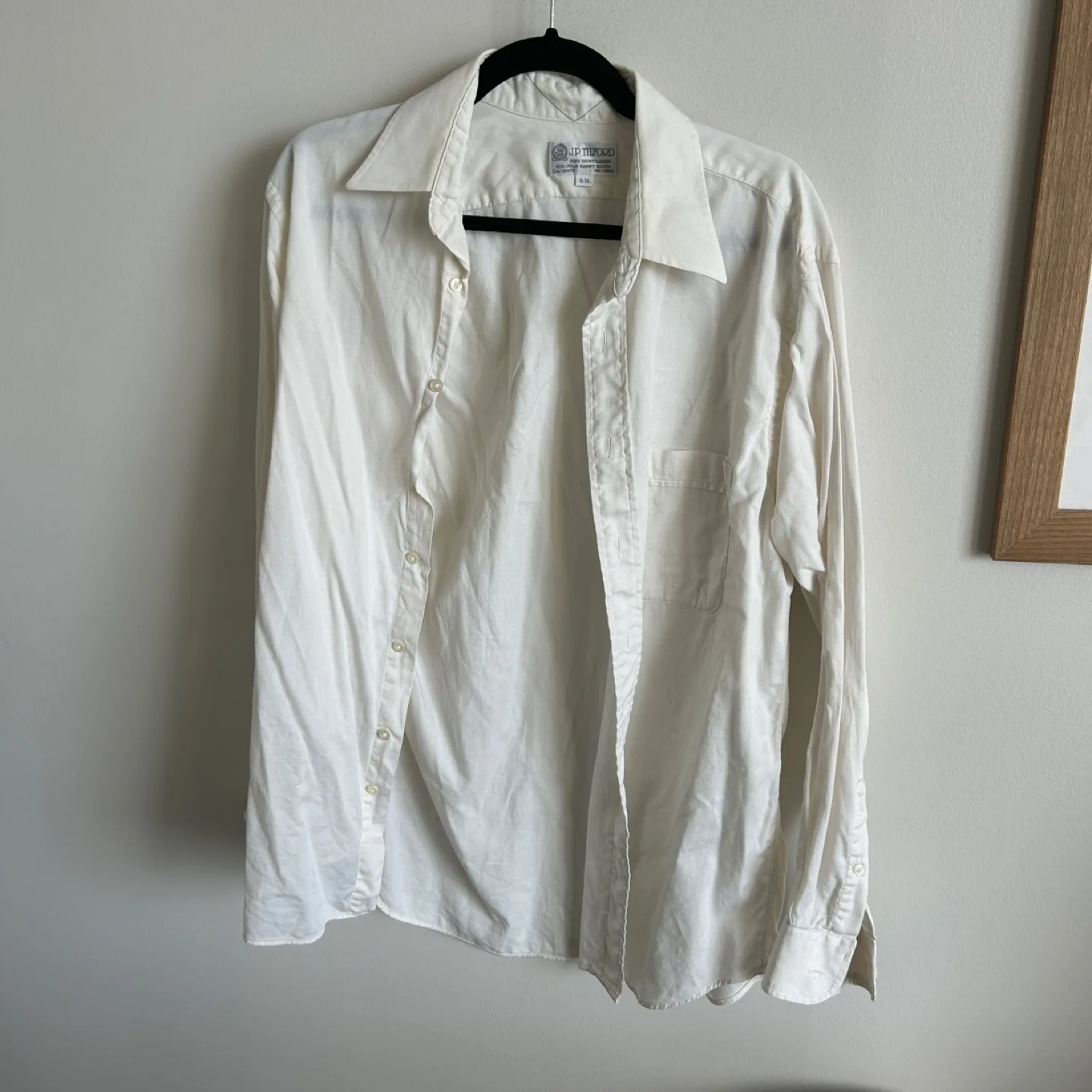J.P. Tilford White Button Up Shirt thumbnail