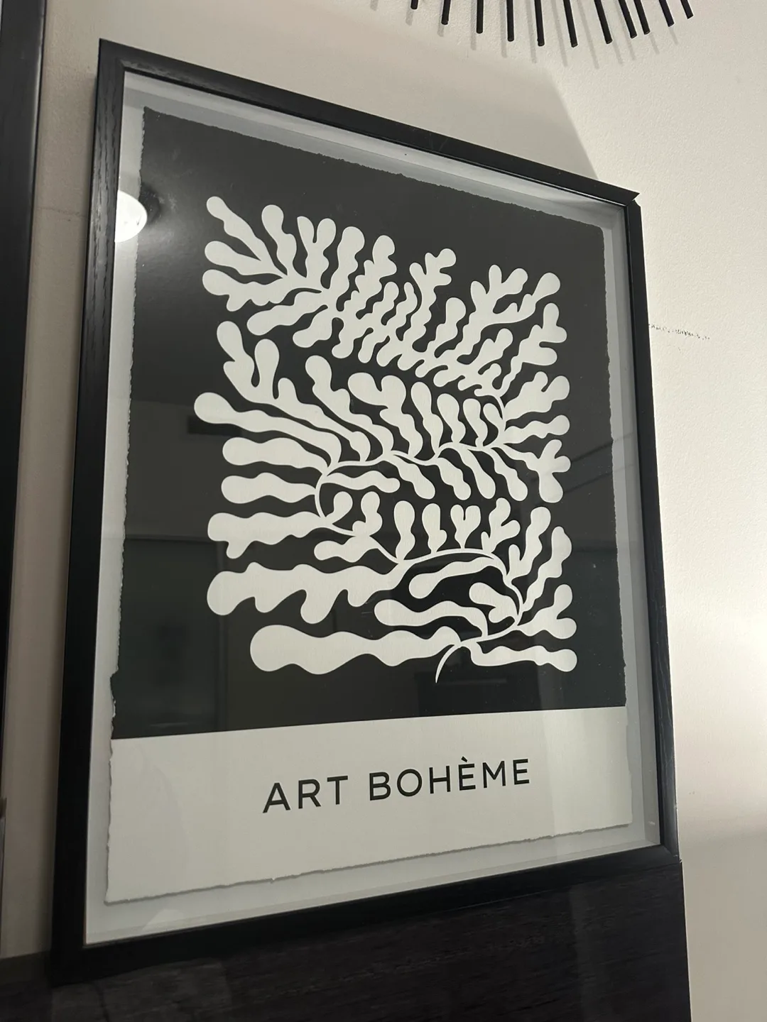 Art Print with Black Frame thumbnail