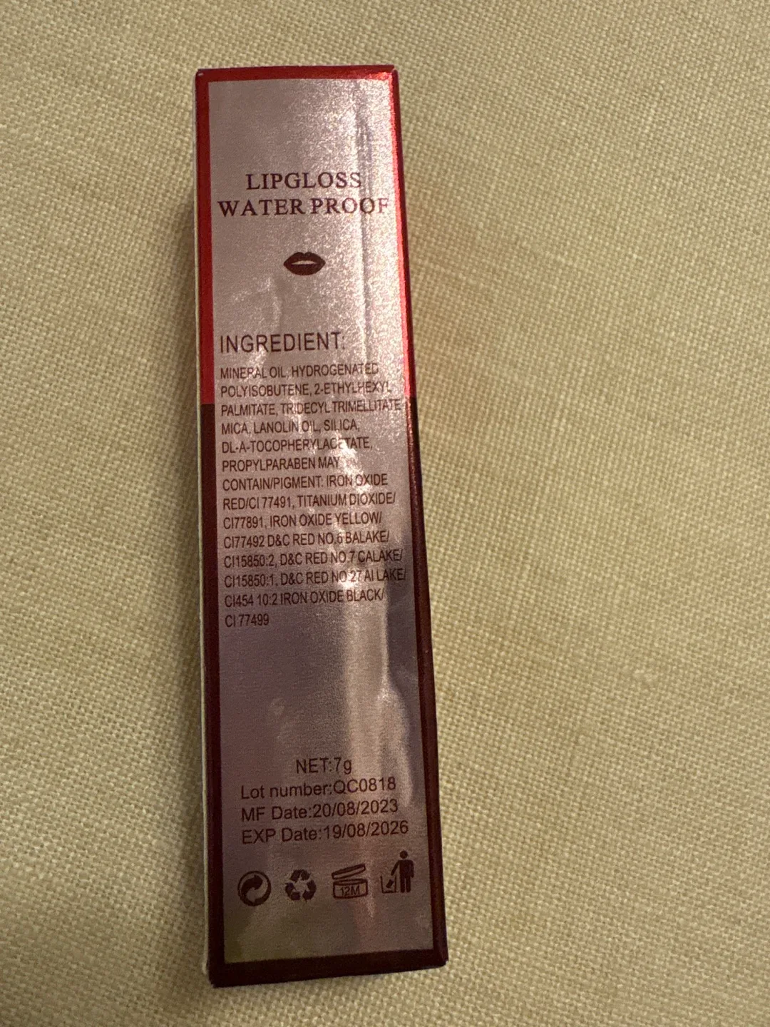 Aliver Wine Lip Tint 🥕💚 image indicator(2)