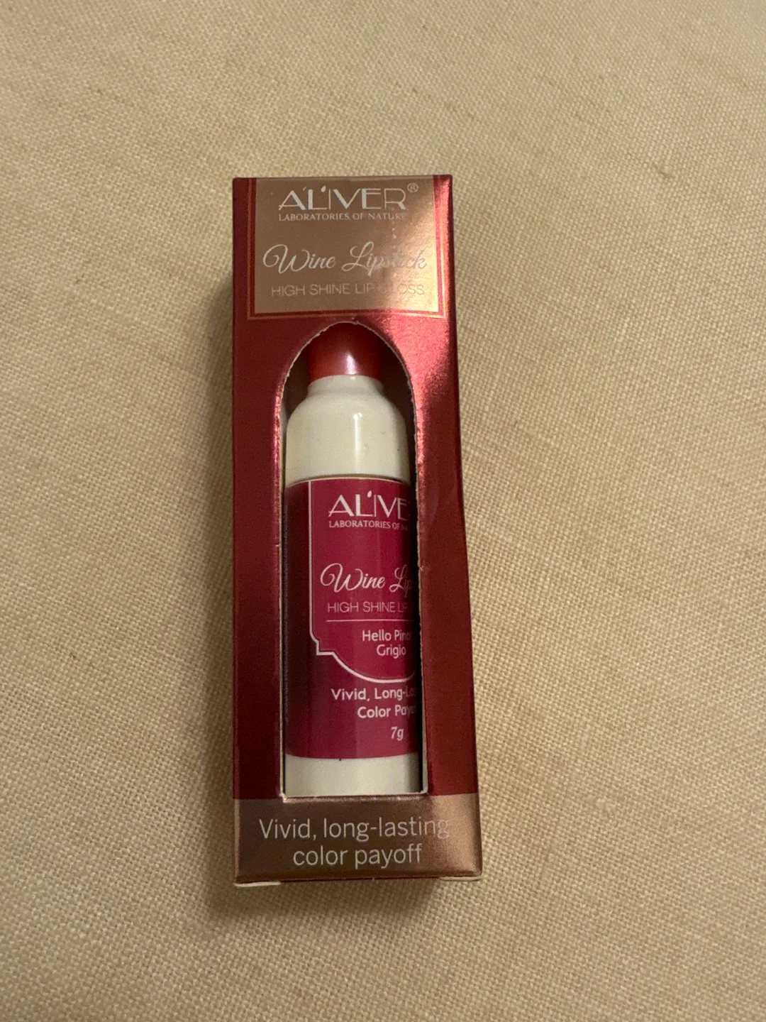 Aliver Wine Lipstick 🥕💚 image indicator(2)