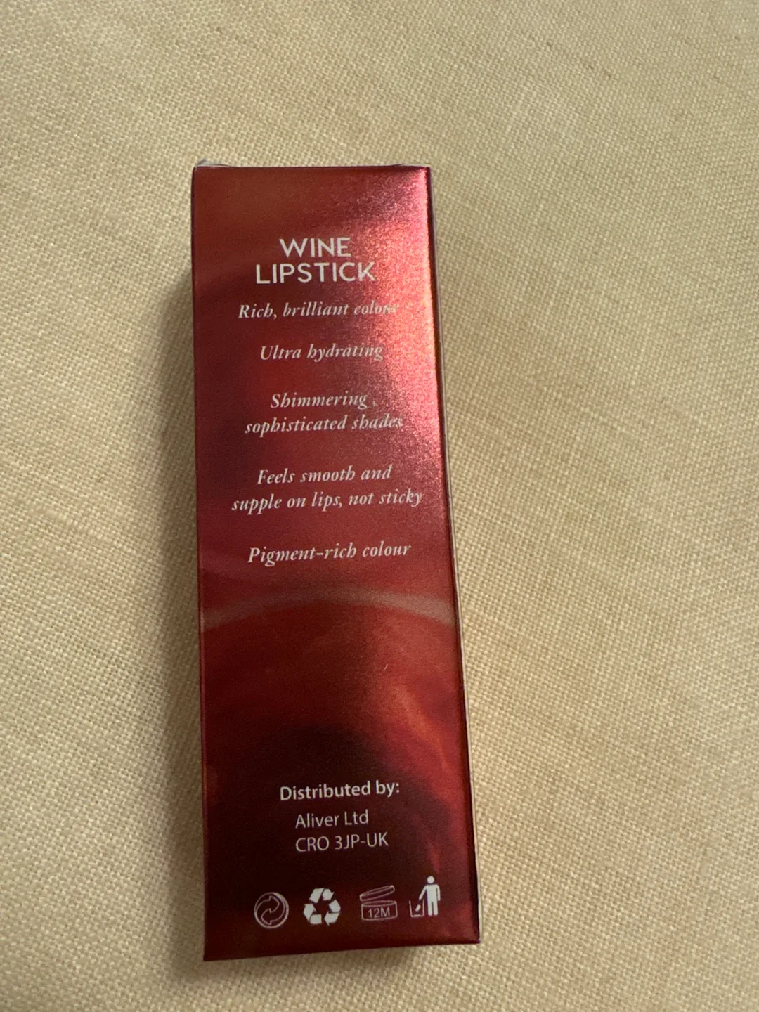 Aliver Wine Lipstick ���🥕💚 image indicator(3)