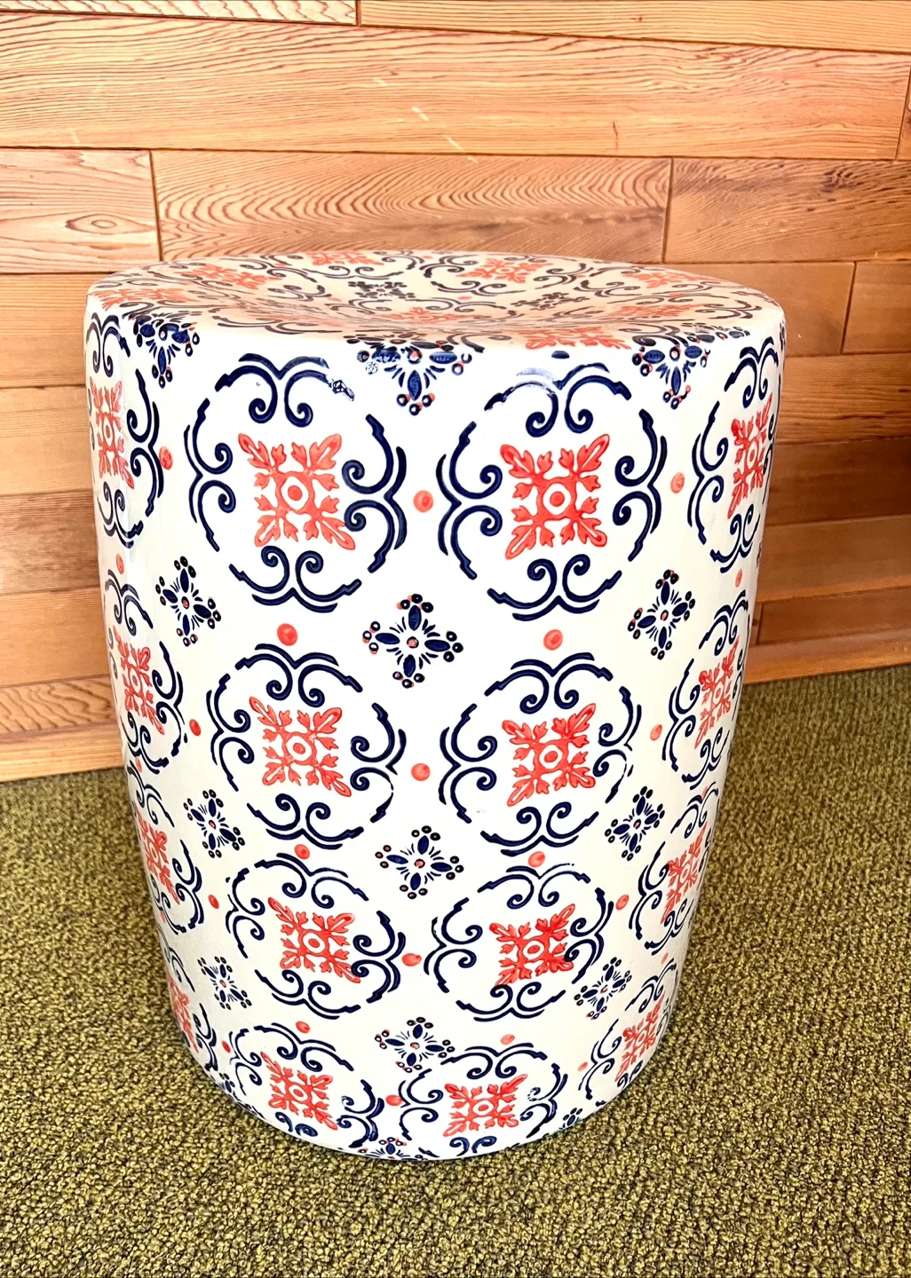 Ceramic stool/plant stand thumbnail