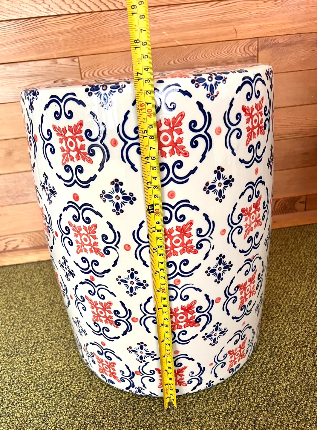 Ceramic stool/plant stand image indicator(4)