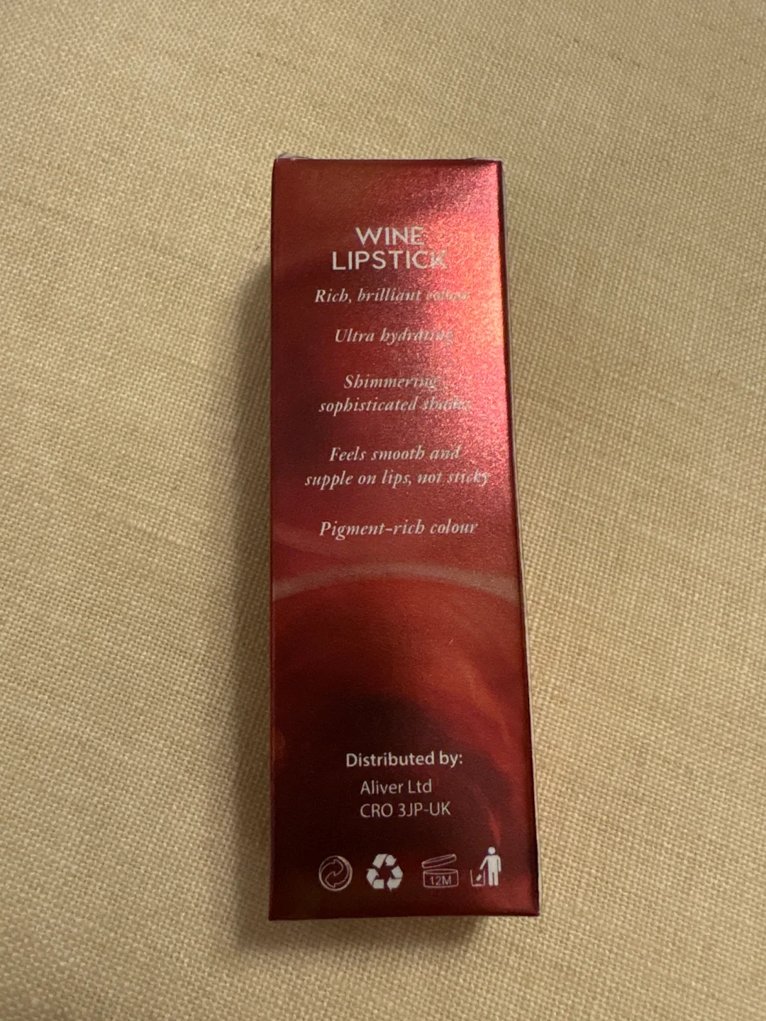 Aliver Wine Lipstick 🥕💚 image indicator(2)