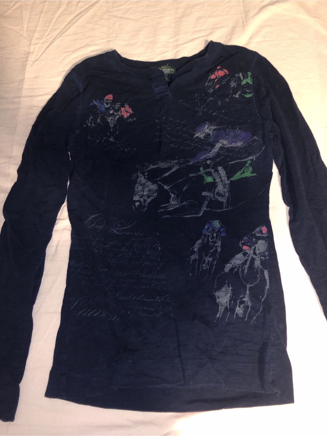 Ralph Lauren Henley Long Sleeve Shirt