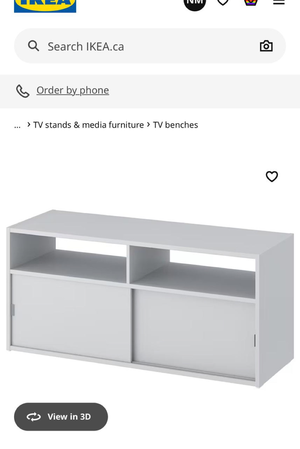 IKEA TV Bench