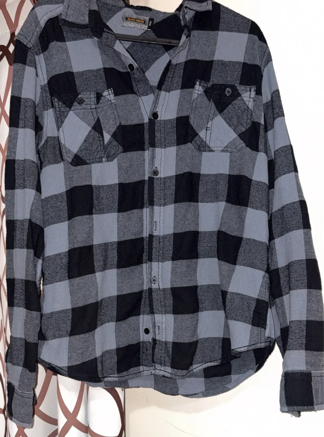 Burnside Plaid Button Up Shirt thumbnail