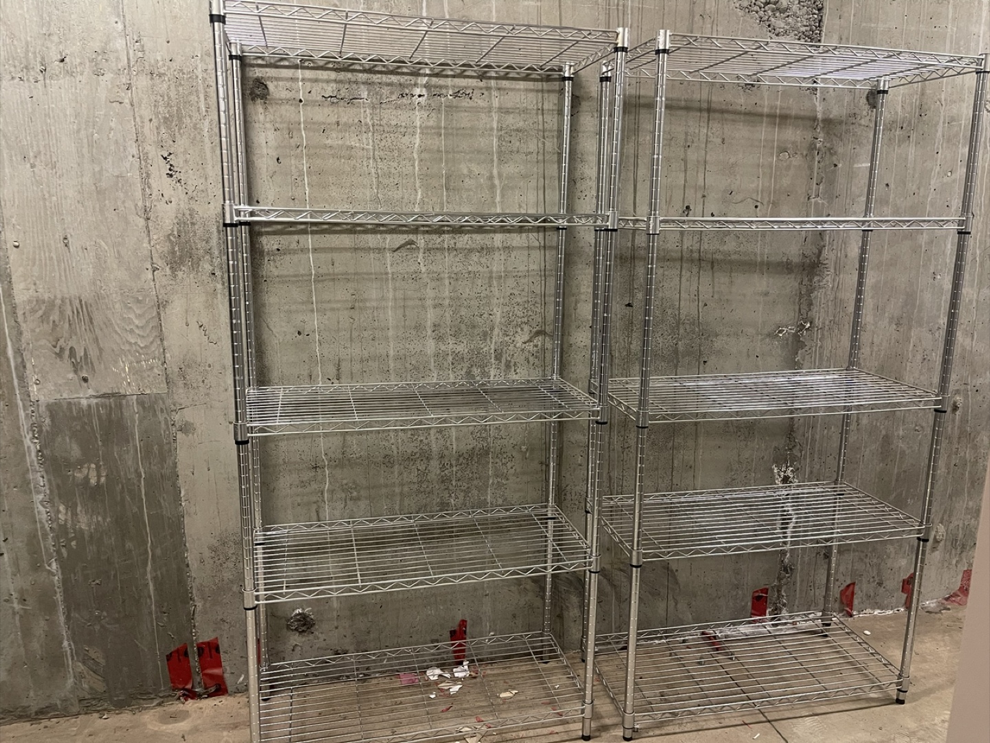 Metal Wire 5 Shelving Unit