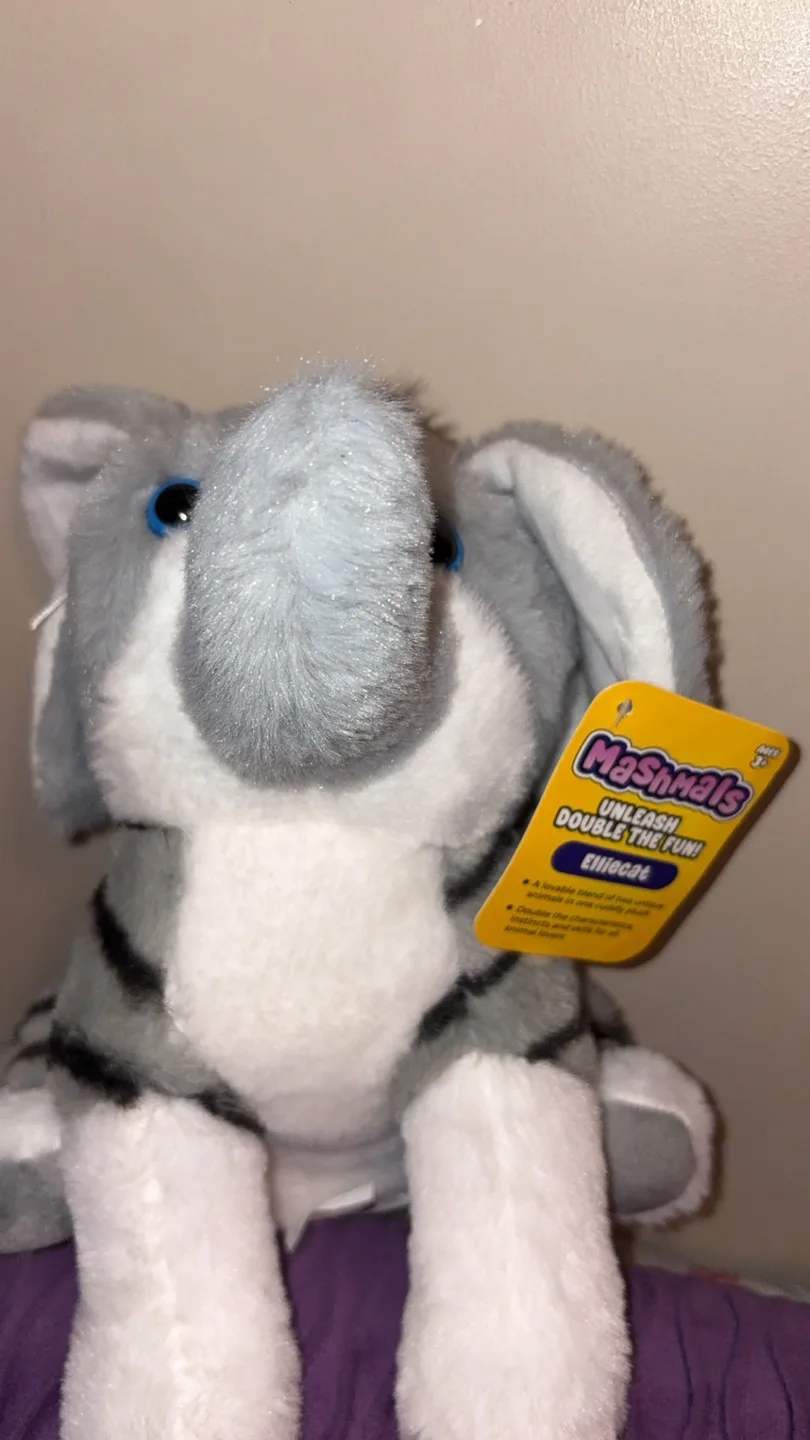 Mash'ems Elliotcat Stuffed Animal thumbnail