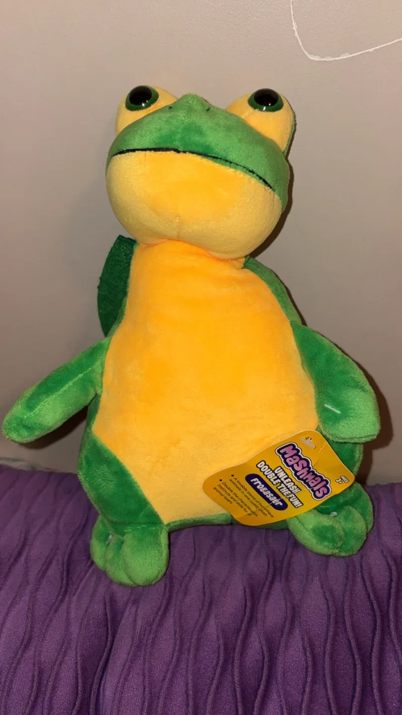 Mashmals Frogasaur Plush Toy thumbnail