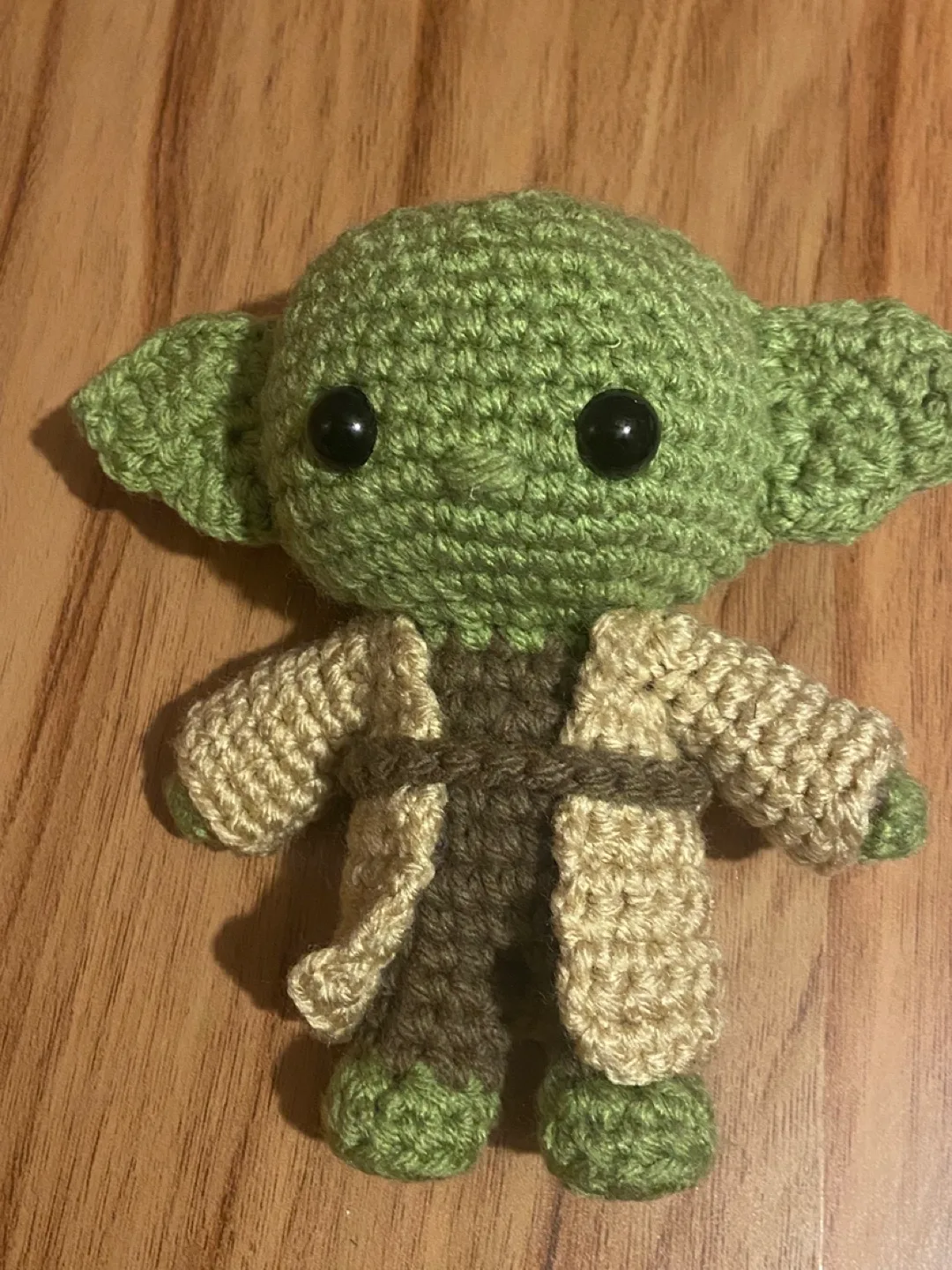 Crochet handmade master Yoda image indicator(2)