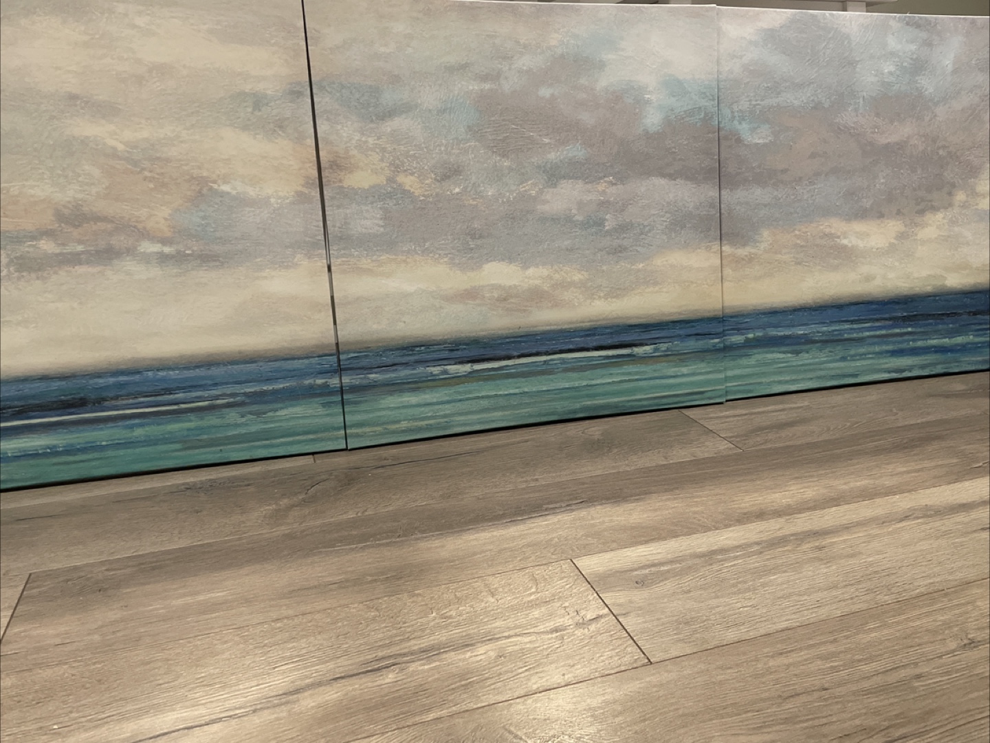 Ikea- Picture , Seascape Canvas Art -3pcsvset