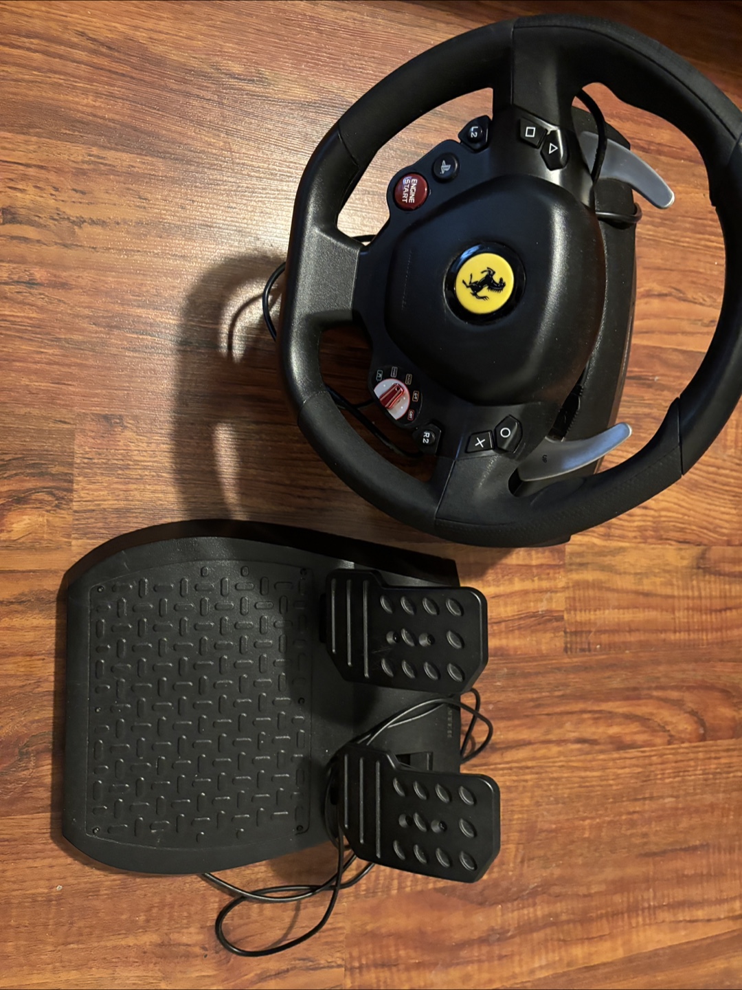 [Thrustmaster T80 GTB Steering Wheel + Pedals Racing Sim] - photo 2