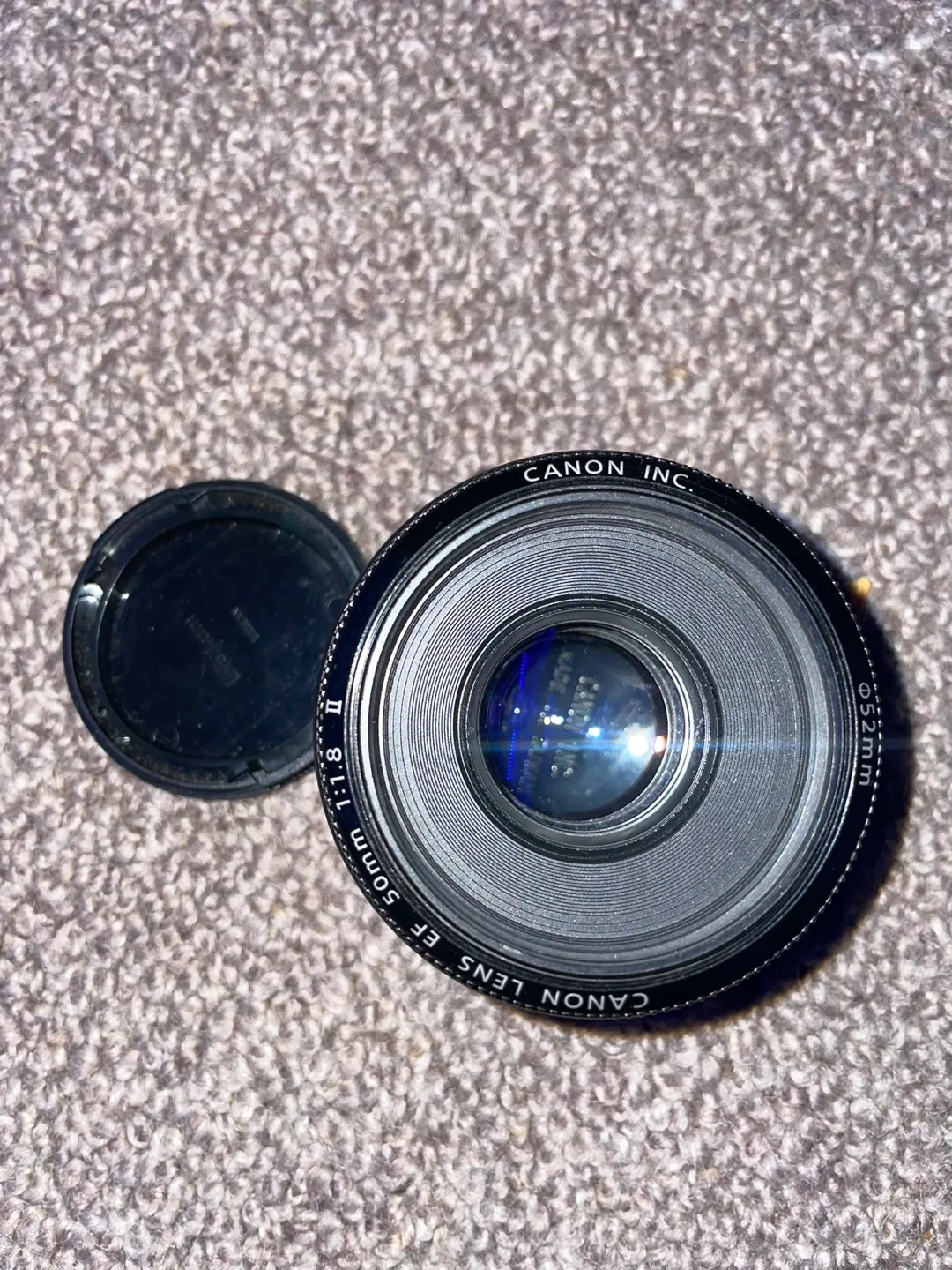 Canon EF 50mm f/1.8 II Lens image indicator(2)