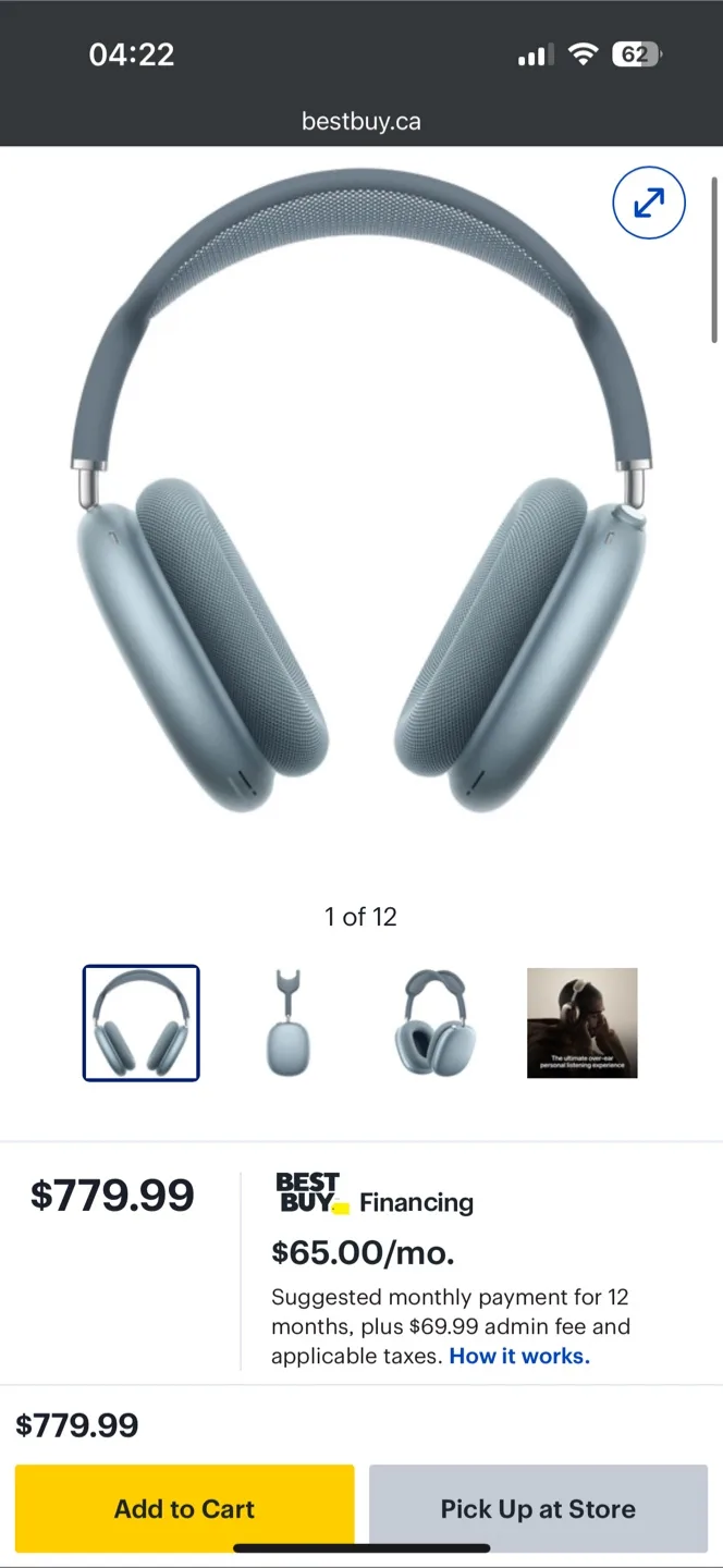 Apple AirPods Max 2 -(USBC) with Warranty image indicator(4)