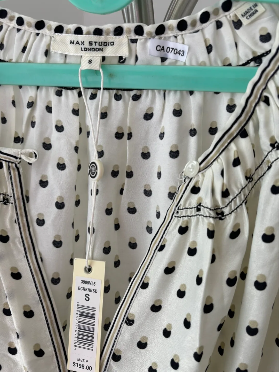 MAX STUDIO LONDON Polka Dot Dress image indicator(2)