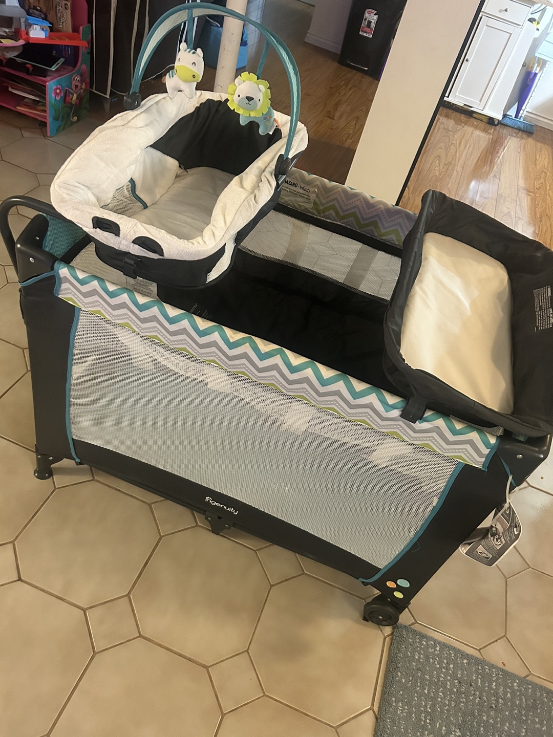 Ingenuity smart and simple playpen