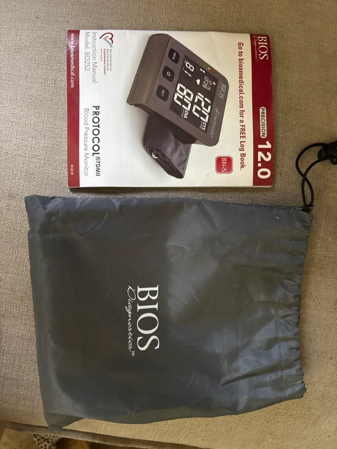 BIOS Diagnostics Blood Pressure Monitor image indicator(4)