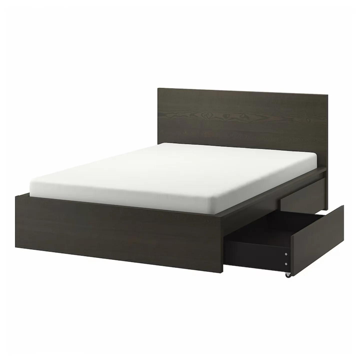 Ikea Full Malm bed frame with four drawers (DELIVERY AVAILABLE) image indicator(6)