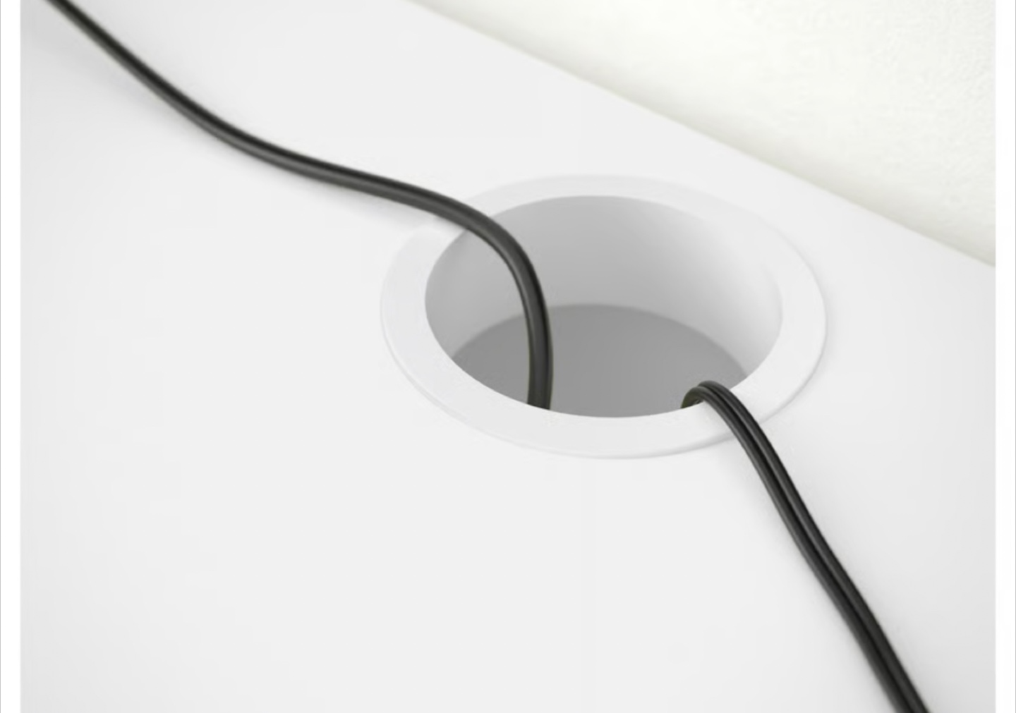 IKEA White Desk with Hutch - photo 4