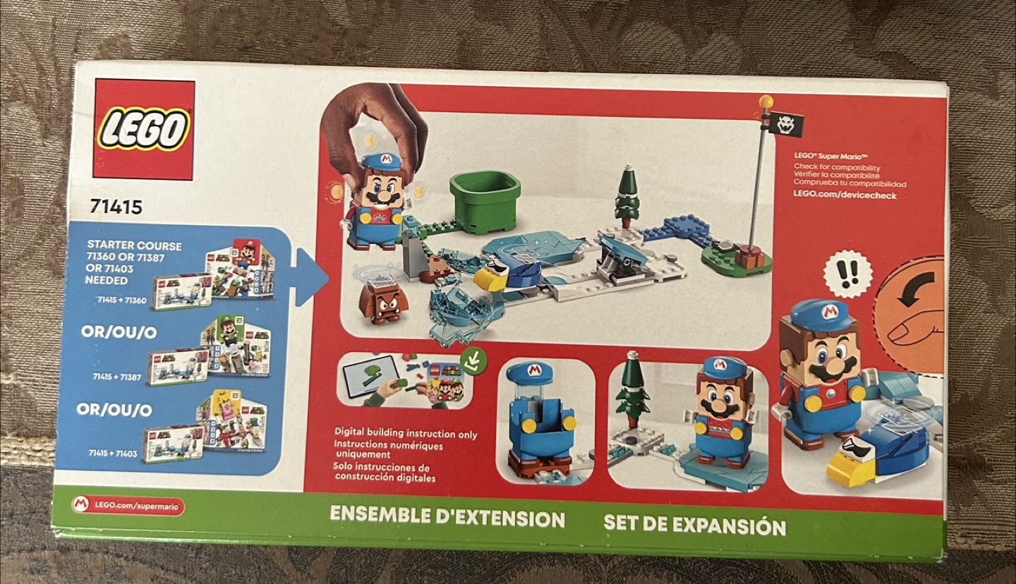 LEGO Super Mario Ice Mario Suit and Frozen World Expansion Set - photo 2