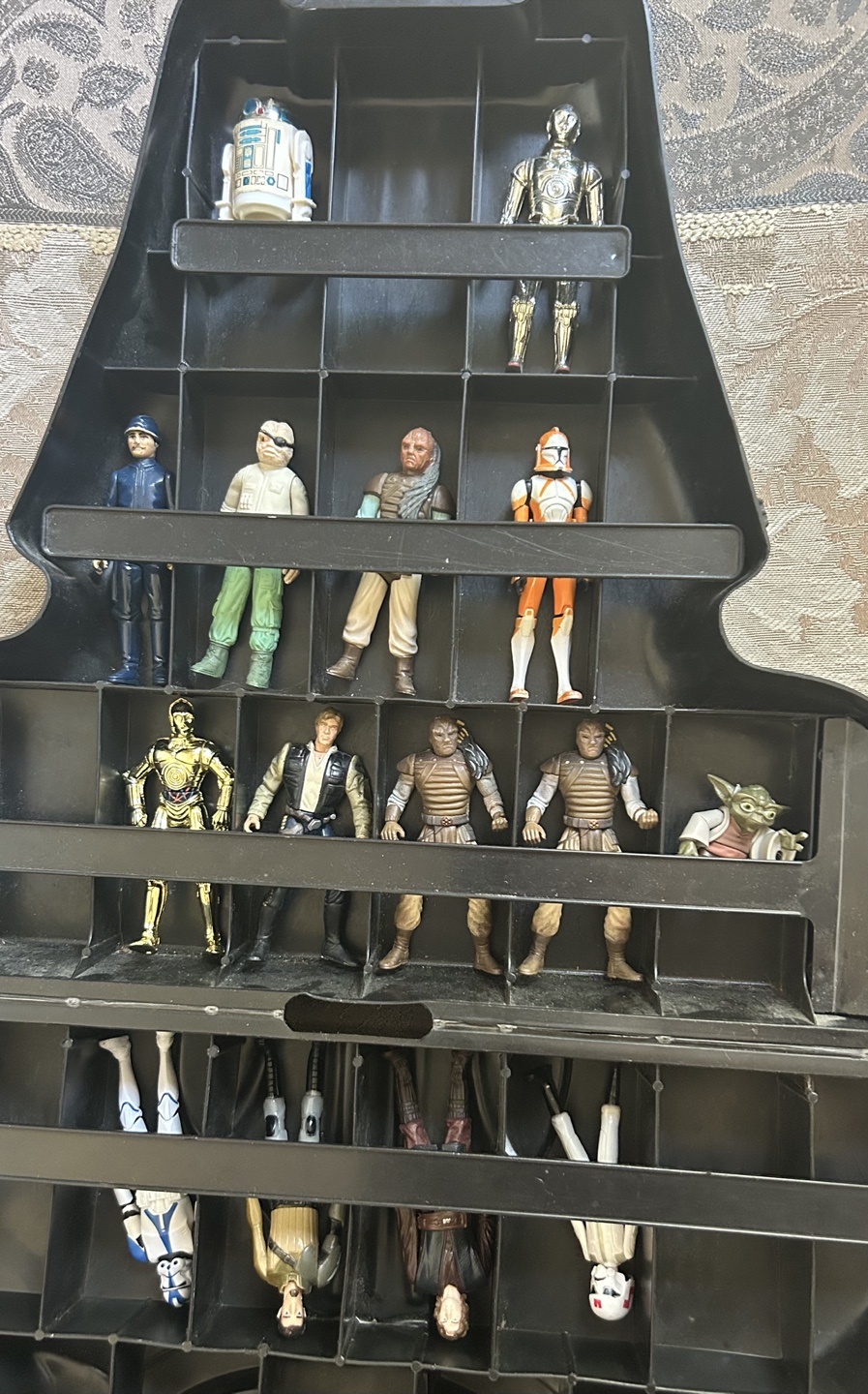 Star Wars Darth Vader Case and Action Figures